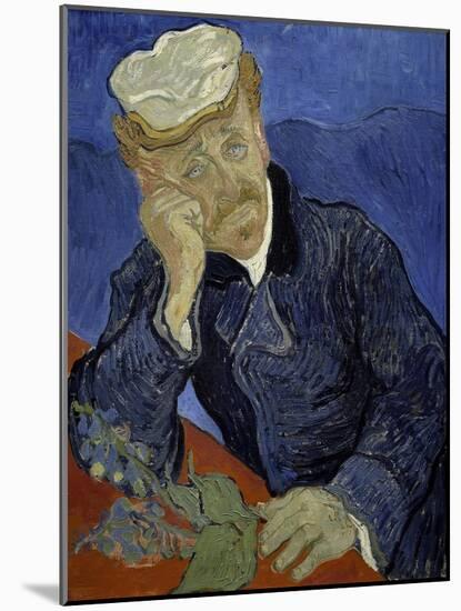 Dr Paul Gachet, 1890-Vincent van Gogh-Mounted Art Print