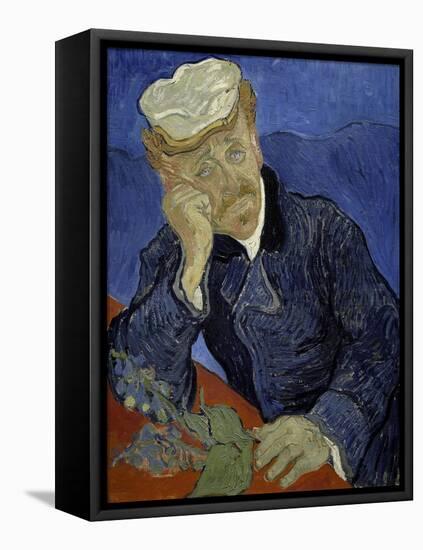 Dr Paul Gachet, 1890-Vincent van Gogh-Framed Stretched Canvas