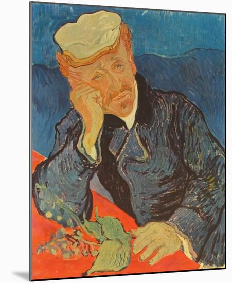 Dr. Paul Gachet, c.1890-Vincent van Gogh-Mounted Collectable Print