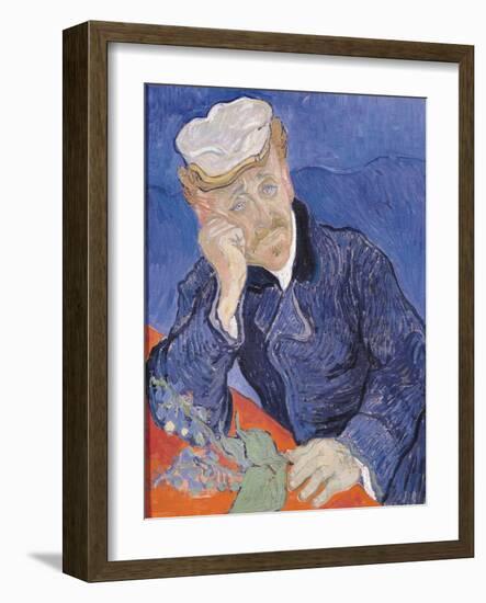 Dr. Paul Gachet, c.1890-Vincent van Gogh-Framed Giclee Print