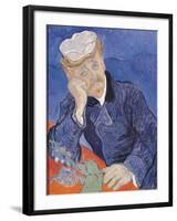 Dr. Paul Gachet, c.1890-Vincent van Gogh-Framed Giclee Print