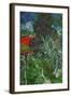 Dr. Paul Gachet's Garden at Auvers-Sur-Oise, c.1890-Vincent van Gogh-Framed Giclee Print