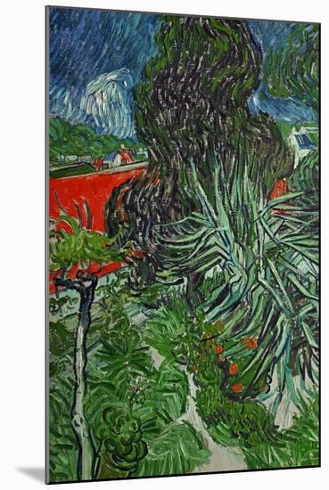 Dr. Paul Gachet's Garden at Auvers-Sur-Oise, c.1890-Vincent van Gogh-Mounted Giclee Print