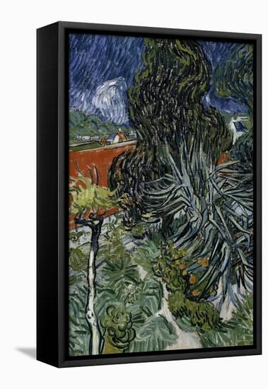 Dr. Paul Gachet's Garden at Auvers-Sur-Oise, c.1890-Vincent van Gogh-Framed Stretched Canvas