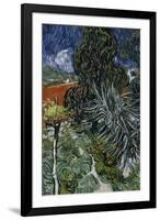 Dr. Paul Gachet's Garden at Auvers-Sur-Oise, c.1890-Vincent van Gogh-Framed Giclee Print