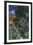 Dr. Paul Gachet's Garden at Auvers-Sur-Oise, c.1890-Vincent van Gogh-Framed Giclee Print