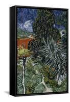 Dr. Paul Gachet's Garden at Auvers-Sur-Oise, c.1890-Vincent van Gogh-Framed Stretched Canvas