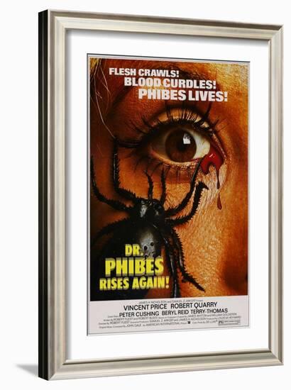 Dr. Phibes Rises Again, (aka Dr. Phibes Rises Again!), 1972-null-Framed Art Print