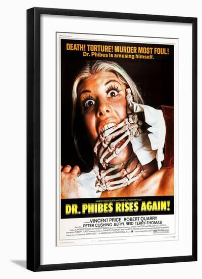 Dr. Phibes Rises Again!-null-Framed Art Print