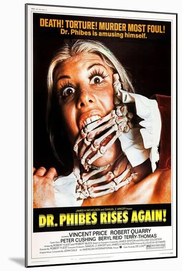 Dr. Phibes Rises Again!-null-Mounted Art Print