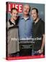 Dr. Phil McGraw with his Sons Jordan and Jay, June 17, 2005-Robert Maxwell-Stretched Canvas