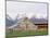 Dr Pierce's Barn, Wellsville Mountains in Distance, Cache Valley, Utah, USA-Scott T^ Smith-Mounted Photographic Print