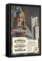 Dr Price's extract of Vanilla, USA, 1914-null-Framed Stretched Canvas