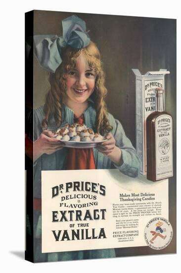 Dr Price's extract of Vanilla, USA, 1914-null-Stretched Canvas