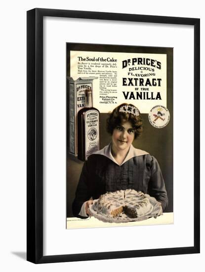 Dr Price's Vanilla Maids Servants, USA, 1900-null-Framed Giclee Print