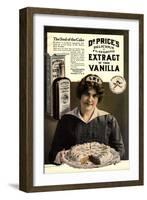 Dr Price's Vanilla Maids Servants, USA, 1900-null-Framed Giclee Print