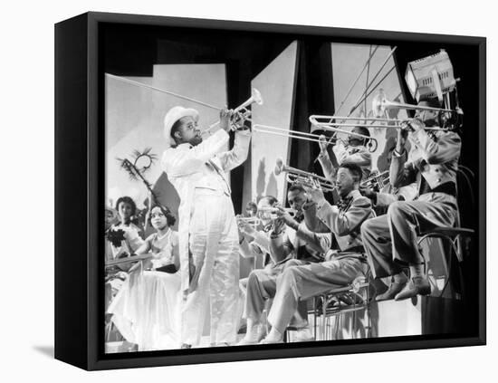 Dr. Rhythm De Franktuttle Avec Louis Armstrong 1938-null-Framed Stretched Canvas