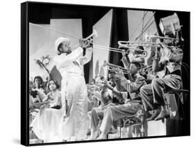 Dr. Rhythm De Franktuttle Avec Louis Armstrong 1938-null-Framed Stretched Canvas