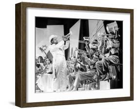 Dr. Rhythm De Franktuttle Avec Louis Armstrong 1938-null-Framed Photo