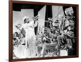 Dr. Rhythm De Franktuttle Avec Louis Armstrong 1938-null-Framed Photo