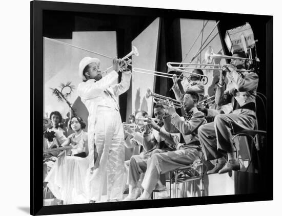 Dr. Rhythm De Franktuttle Avec Louis Armstrong 1938-null-Framed Photo