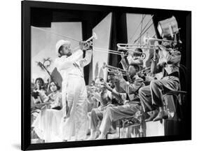 Dr. Rhythm De Franktuttle Avec Louis Armstrong 1938-null-Framed Photo