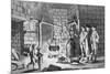 Dr. Samuel Johnson's Introduction to a Highland Hut, The Life of Johnson by James Boswell, 1775-English School-Mounted Giclee Print