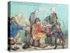 Dr Sangrado Curing John Bull of Repletion-James Gillray-Stretched Canvas