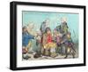 Dr Sangrado Curing John Bull of Repletion-James Gillray-Framed Giclee Print