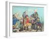 Dr Sangrado Curing John Bull of Repletion-James Gillray-Framed Giclee Print
