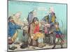 Dr Sangrado Curing John Bull of Repletion-James Gillray-Mounted Giclee Print