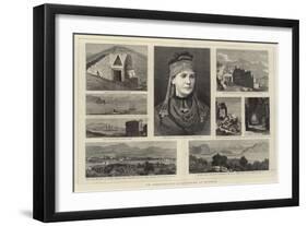 Dr Schliemann's Discoveries at Mycenae-null-Framed Giclee Print