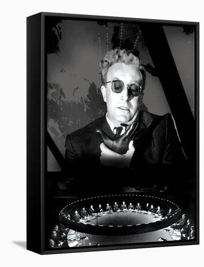 Dr. Strangelove, (aka Dr. Strangelove or: How I Learned To Stop Worrying And Love The Bomb), 1964-null-Framed Stretched Canvas