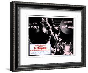 Dr. Strangelove, (aka Dr. Strangelove or: How I Learned to Stop Worrying and Love the Bomb), 1964-null-Framed Art Print