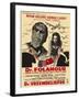 Dr. Strangelove, Belgian Movie Poster, 1964-null-Framed Art Print