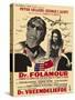 Dr. Strangelove, Belgian Movie Poster, 1964-null-Stretched Canvas