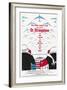 "Dr. Strangelove Or: How I Learned To Stop Worrying And Love the Bomb" 1964, by Stanley Kubrick-null-Framed Giclee Print