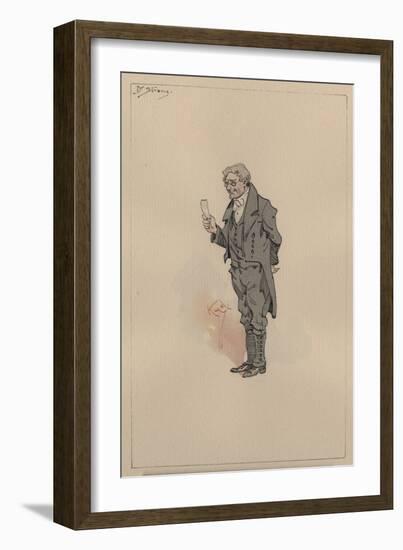 Dr Strong, C.1920s-Joseph Clayton Clarke-Framed Giclee Print