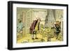 'Dr Syntax and the bookseller'-Thomas Rowlandson-Framed Giclee Print