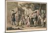 'Dr Syntax and the Gypsies', 1820-Thomas Rowlandson-Mounted Giclee Print