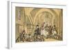 Dr Syntax and the Superannuated Fox Hunter-Thomas Rowlandson-Framed Art Print