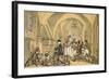 Dr Syntax and the Superannuated Fox Hunter-Thomas Rowlandson-Framed Art Print