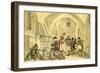 'Dr Syntax and the superannuated fox hunter'-Thomas Rowlandson-Framed Giclee Print