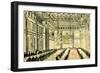 'Dr Syntax at Freemason's Hall'-Thomas Rowlandson-Framed Giclee Print