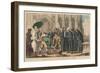 'Dr. Syntax at the Funeral of His Wife', 1820-Thomas Rowlandson-Framed Giclee Print