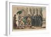 'Dr. Syntax at the Funeral of His Wife', 1820-Thomas Rowlandson-Framed Giclee Print