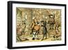 'Dr Syntax & bookseller'-Thomas Rowlandson-Framed Giclee Print