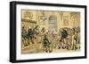 Dr Syntax in a Court of Justice-Thomas Rowlandson-Framed Art Print