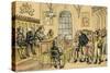 Dr Syntax in a Court of Justice-Thomas Rowlandson-Stretched Canvas