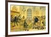 'Dr Syntax in a court of justice'-Thomas Rowlandson-Framed Giclee Print